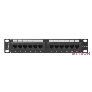 Lanberg PPU5-9012-B patch panel 1U