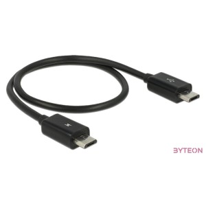DeLOCK 83570 USB kábel 0,3 M USB 2.0 USB B Fekete