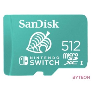 SanDisk SDSQXAO-512G-GNCZN memóriakártya 512 GB MicroSDXC UHS-I