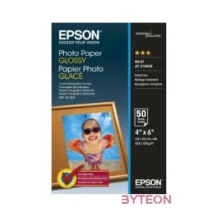Epson Photo Paper Glossy fotópapír A4 Fényes