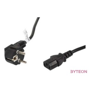 Lanberg CA-C13C-11CC-0030-BK tápkábel Fekete 3 M C13 csatlakozó CEE7,7