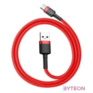 Baseus Cafule USB kábel 2 M USB 2.0 USB A USB C Vörös