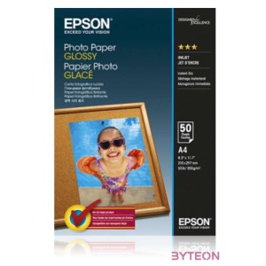 Epson Photo Paper Glossy fotópapír A4 Fényes