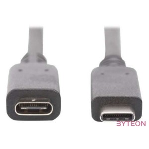 Digitus AK-300210-007-S USB kábel 0,7 M USB 3.2 Gen 1 (3.1 Gen 1) USB C Fekete