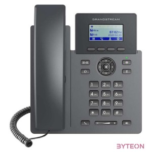 Grandstream Networks GRP2601P IP telefon Fekete 2 sorok LCD