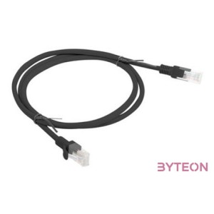 Lanberg PCU6-10CC-0100-BK hálózati kábel Fekete 1 M Cat6 U,UTP (UTP)