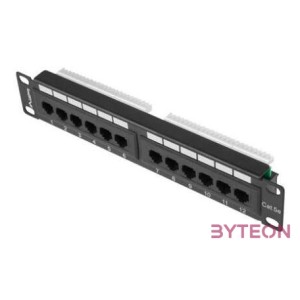 Lanberg PPU5-9012-B patch panel 1U