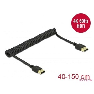 DeLOCK 84967 HDMI kábel 1,5 M HDMI A-típus (Standard) Fekete