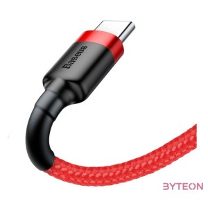 Baseus Cafule USB kábel 2 M USB 2.0 USB A USB C Vörös