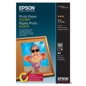 Epson Photo Paper Glossy fotópapír A4 Fényes