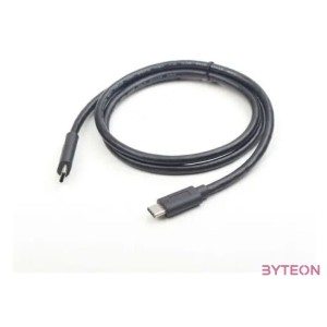 Gembird CCP-USB3.1-CMCM-1M USB kábel USB 3.2 Gen 1 (3.1 Gen 1) USB C Fekete