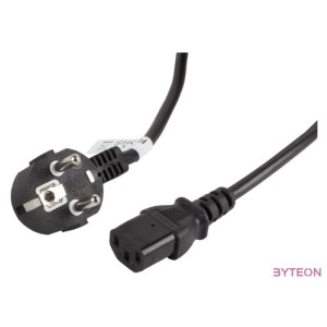 Lanberg CA-C13C-11CC-0030-BK tápkábel Fekete 3 M C13 csatlakozó CEE7,7