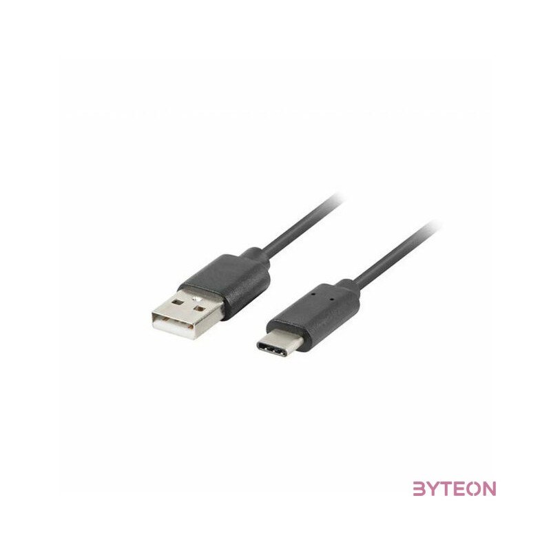 Lanberg CA-USBO-31CU-0018-BK USB kábel 1,8 M USB 3.2 Gen 1 (3.1 Gen 1) USB C USB A Fekete