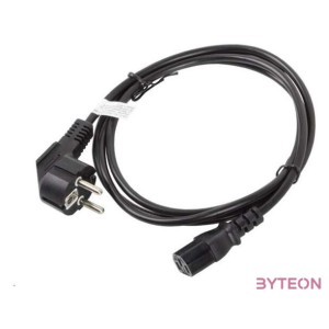 Lanberg CA-C13C-10CC-0018-BK tápkábel Fekete 1,8 M C13 csatlakozó CEE7,7