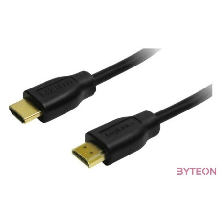 LogiLink 1m HDMI to HDMI - M,M HDMI kábel HDMI A-típus (Standard) Fekete