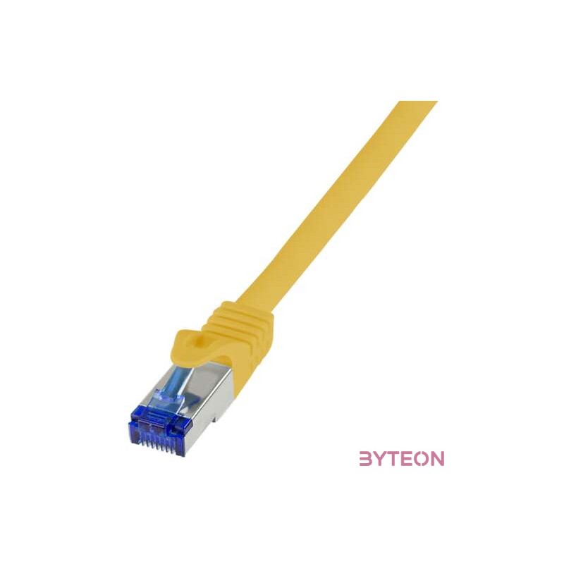 LogiLink C6A077S hálózati kábel Sárga 5 M Cat6a S,FTP (S-STP)