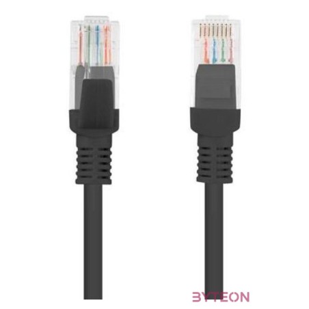 Lanberg PCU5-10CC-0300-BK hálózati kábel Fekete 3 M Cat5e U,UTP (UTP)