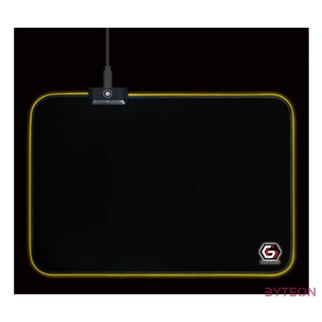 Gembird MP-GAMELED-M egéralátét Játékhoz alkalmas egérpad Fekete