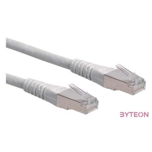 ROLINE S,FTP Patch cable, Cat.6, PIMF, 5.0m, grey, AWG26 hálózati kábel Szürke 5 M