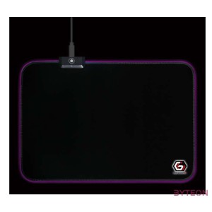 Gembird MP-GAMELED-M egéralátét Játékhoz alkalmas egérpad Fekete