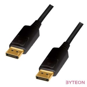 LogiLink CD0102 DisplayPort kábel 3 M Fekete