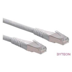 ROLINE S,FTP Patch cable, Cat.6, PIMF, 5.0m, grey, AWG26 hálózati kábel Szürke 5 M