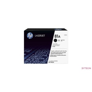 HP 81A (CF281A) - Fekete
