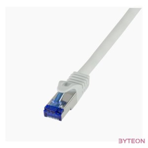 LogiLink C6A012S hálózati kábel Szürke 0,25 M Cat6a S,FTP (S-STP)
