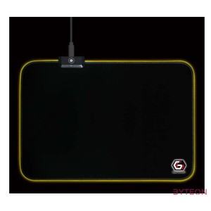 Gembird MP-GAMELED-M egéralátét Játékhoz alkalmas egérpad Fekete