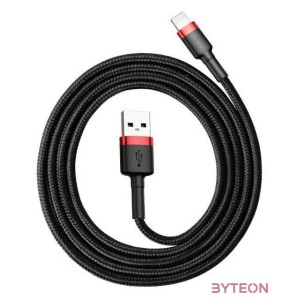 Baseus CALKLF-C19 USB kábel 2 M USB A Fekete, Vörös