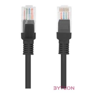 Lanberg PCU5-10CC-0150-BK hálózati kábel Fekete 1,5 M Cat5e U,UTP (UTP)