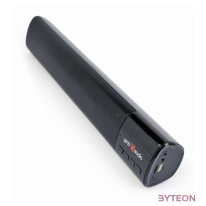 Gembird SPK-BT-BAR400-01 hordozható hangszóró 10 W Sztereó hordozható hangszóró Fekete