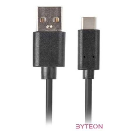 Lanberg CA-USBO-10CU-0005-BK USB kábel 0,5 M USB 2.0 USB A USB C Fekete