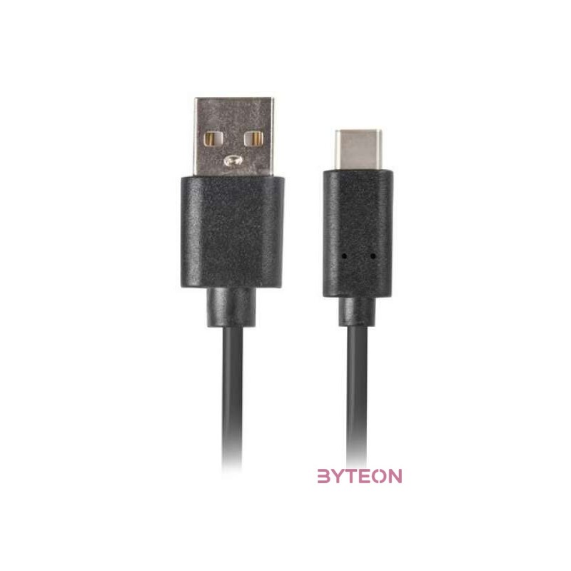 Lanberg CA-USBO-10CU-0005-BK USB kábel 0,5 M USB 2.0 USB A USB C Fekete