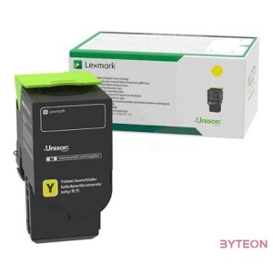 Lexmark 78C20Y0 festékkazetta Eredeti Sárga 1 dB