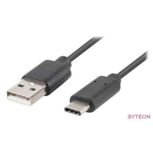 Lanberg CA-USBO-20CU-0018-BK USB kábel 1,8 M USB 2.0 USB A USB C Fekete