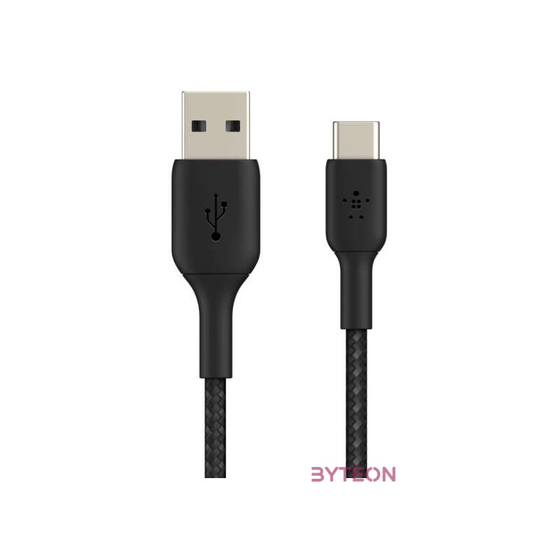 Belkin CAB002BT1MBK USB kábel 1 M USB A USB C Fekete