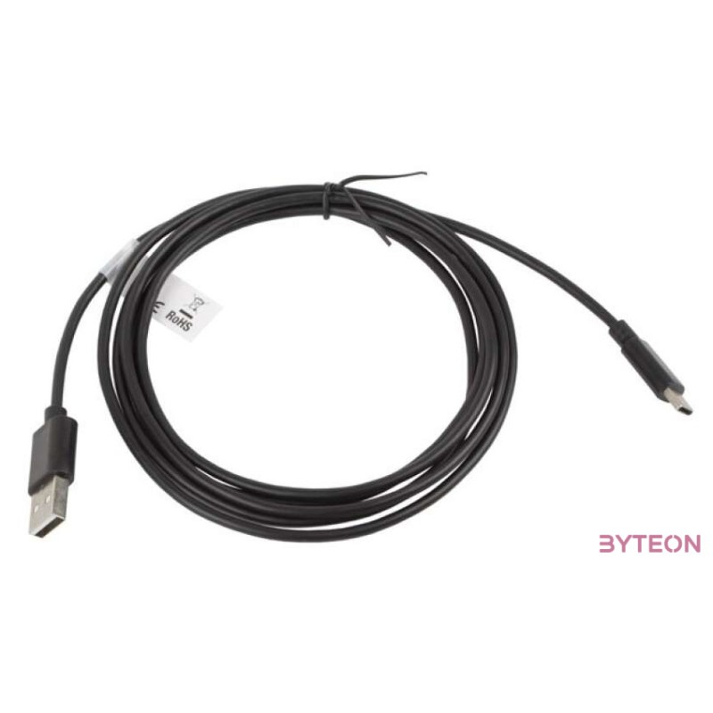 Lanberg CA-USBO-10CC-0018-BK USB kábel 1,8 M USB 2.0 USB A USB C Fekete