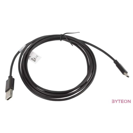 Lanberg CA-USBO-10CC-0018-BK USB kábel 1,8 M USB 2.0 USB A USB C Fekete