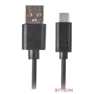 Lanberg CA-USBO-20CU-0018-BK USB kábel 1,8 M USB 2.0 USB A USB C Fekete