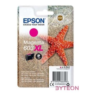 Epson C13T03A34010 tintapatron 1 dB Eredeti Nagy (XL) kapacitású Magenta