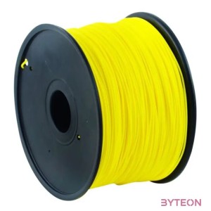 Gembird 3DP-ABS1.75-01-Y 3D nyomtató alapanyag ABS Sárga 1 kg