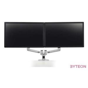 Ergotron LX Series 45-245-026 asztali TV konzol 68,6 cm (27) Kapcsos,csavaros rögzítés Ezüst