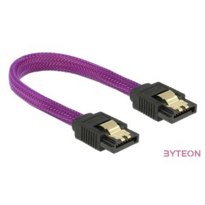 DeLOCK 83689 SATA kábel 0,2 M Lila