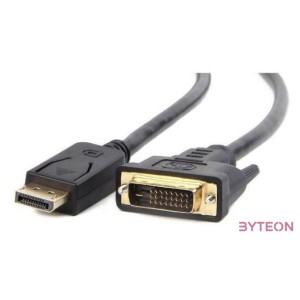 Gembird CC-DPM-DVIM-1M video átalakító kábel DisplayPort DVI Fekete