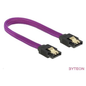 DeLOCK 83689 SATA kábel 0,2 M Lila