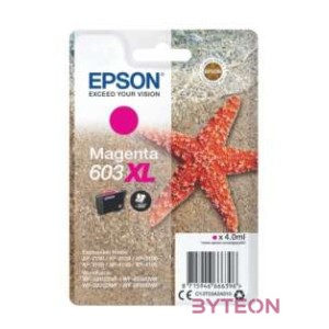 Epson C13T03A34010 tintapatron 1 dB Eredeti Nagy (XL) kapacitású Magenta