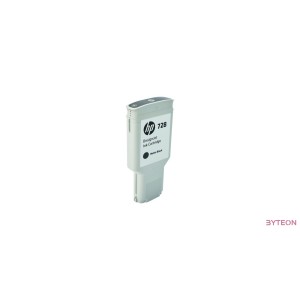 HP 728 (F9J68A) - Fekete Matt, nagy kapacitású