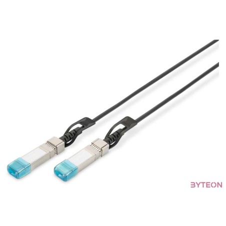 Digitus DN-81221 száloptikás kábel 1 M SFP Fekete