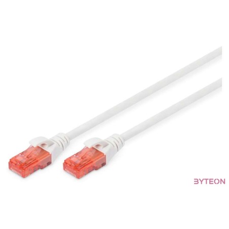 Digitus DK-1617-010,WH hálózati kábel Fehér 1 M Cat6 U,UTP (UTP)